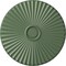 Ekena Millwork Shakuras Ceiling Medallion (For Canopies up to 5 1/2"), Hand-Painted Athenian Green, 29 1/2"OD x 2"P CM30SHAGF - alternate 1